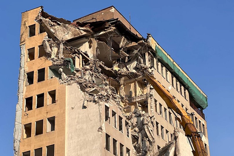 Największy wieżowiec wyburzony