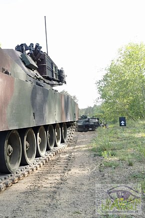 ABRAMS na poligonie w Drawsku-3104