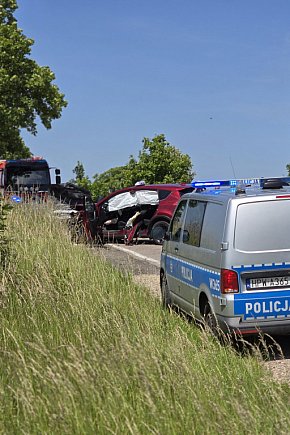 [DW 162] Wypadek trzech pojazdów pod Drawskiem Pomorskim-3115