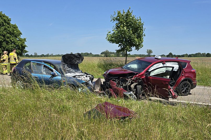 [DW 162] Wypadek trzech pojazdów pod Drawskiem Pomorskim