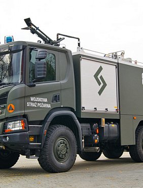 Nowy ciężki pojazd gaśniczo - ratowniczy dla CSB Drawsko-5965