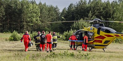 Śmigłowiec LPR lądował pod Drawskiem Pomorskim-15723