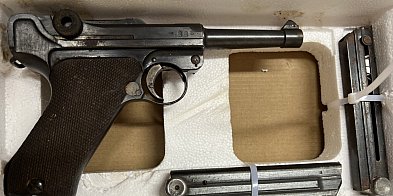 Zachodniopomorskie/ Pistolet z 1921 r. znaleziony podcz-16038