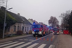 Pożar domu - jedna osoba zginęła a jedna ranna-17751