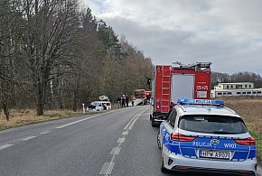 [DW 163] Zderzenie busa z osobówką