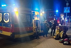 Złocieniec. Pożar mieszkania - strażacy wynieśli 3 osoby