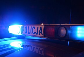 Poicyjna akcja i obezwładniony poszukiwany młody mężczyzna