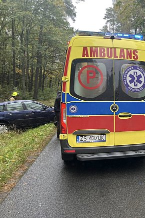 Poszkodowane dziecko w wypadku pod Złocieńcem-3183
