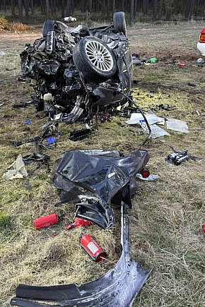 Kierowca BMW nieprzytomny-3189