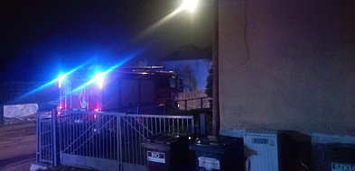 Pożar na Poznańskiej - jedna osoba poszkodowana-17532