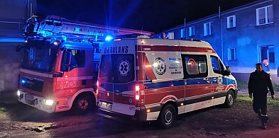 Jedna ofiar śmiertelna, jedna poszkodowana i 10 ewakuowanych osób-17075