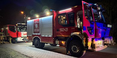 Pożar domku letniskowego koło Czaplinka-17327