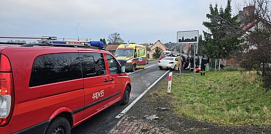 [DK 20] Zderzenie pojazdów - jedna osoba poszkodowana-17634