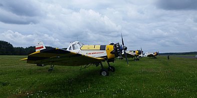 6 zastępów straży pożarnej i 3 samoloty gaszą pożar koło Tuczna