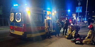 Złocieniec. Pożar mieszkania - strażacy wynieśli 3 osoby