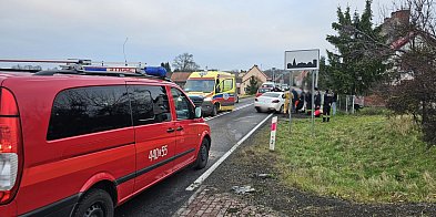 [DK 20] Zderzenie pojazdów - jedna osoba poszkodowana-17634