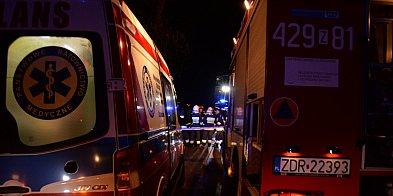 Niebezpieczne zdarzenia drogowe - jedna osoba poszkodow-17875