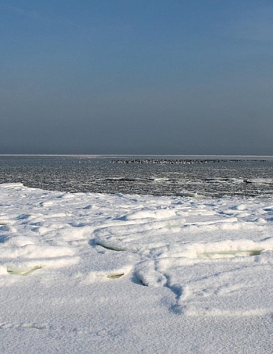 Mróz tak silny, że Bałtyk pokrył się lodem – od średniowiecza zdarzyło się to już