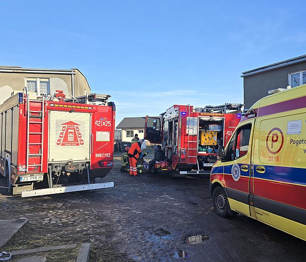 Pożar mieszkania na ul. 11-go Pułku Piechoty