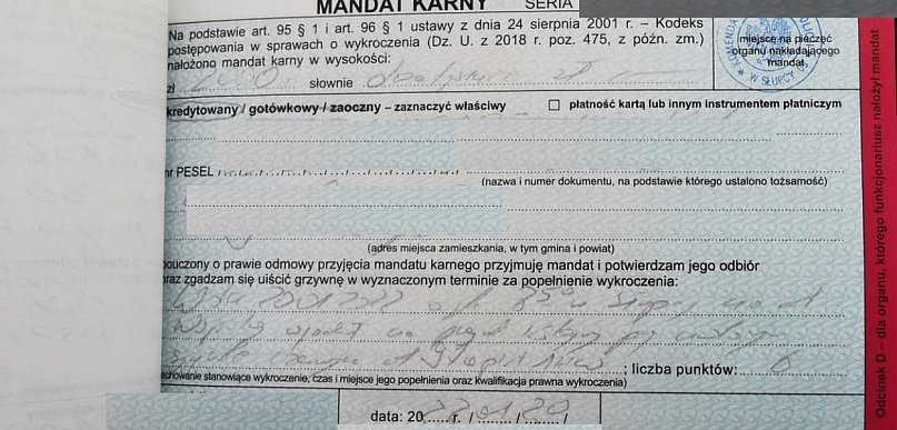 MF: W 2025 wystawiono ponad 4 mln mandatów na prawie 1,39 mld zł