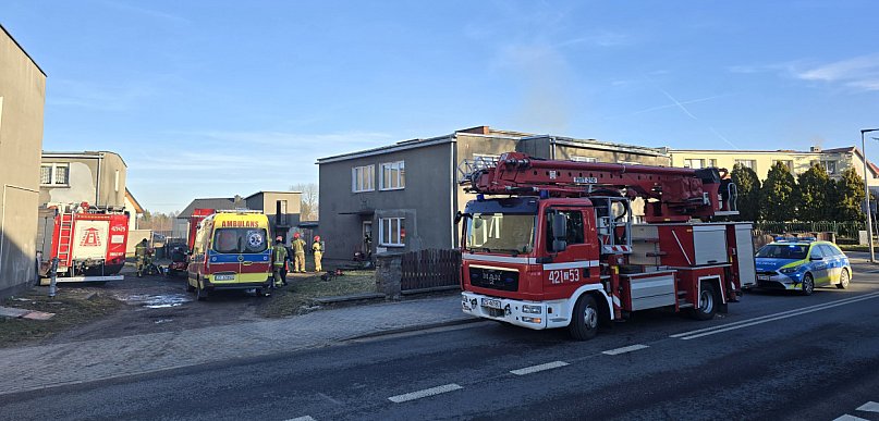 Pożar mieszkania na ul. 11-go Pułku Piechoty