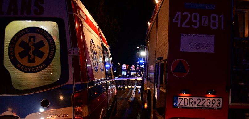 [DK 20] Pieszy potrącony - trafił do szpitala