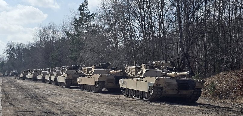 Zmiana warty na poligonie drawskim