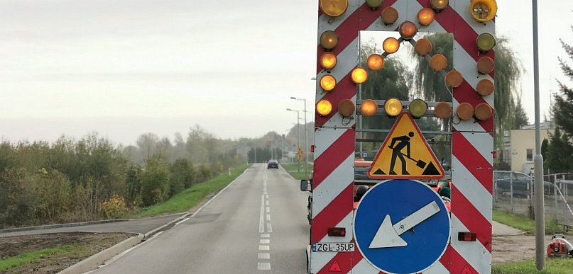 Zamknięta droga wojewódzka 163