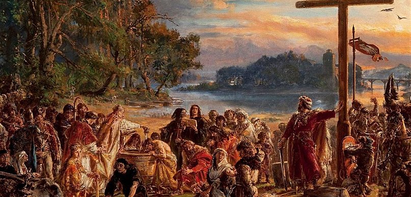 Abp Kupny: przyjęcie chrztu miało znaczenie dla zachowania naszej suwerenności