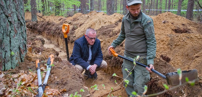 Poszukiwania ofiar obozu koncentracyjnego Kalisz Pomorski