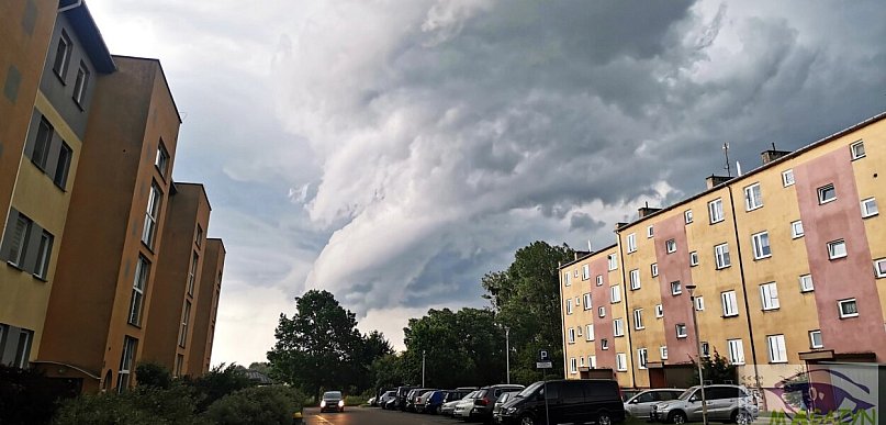 Ostrzeżenie pierwszego stopnia dla miejscowości Drawsko Pomorskie i dla okolic