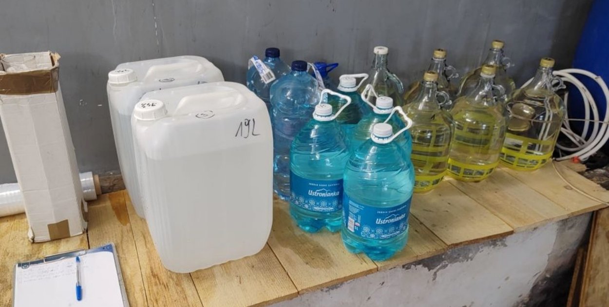 KAS zlikwidowała nielegalną bimbrownię w powiecie drawskim