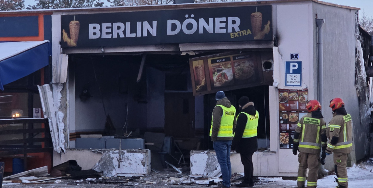 Wybuch w lokalu gastronomicznym w Drawsku Pomorskim