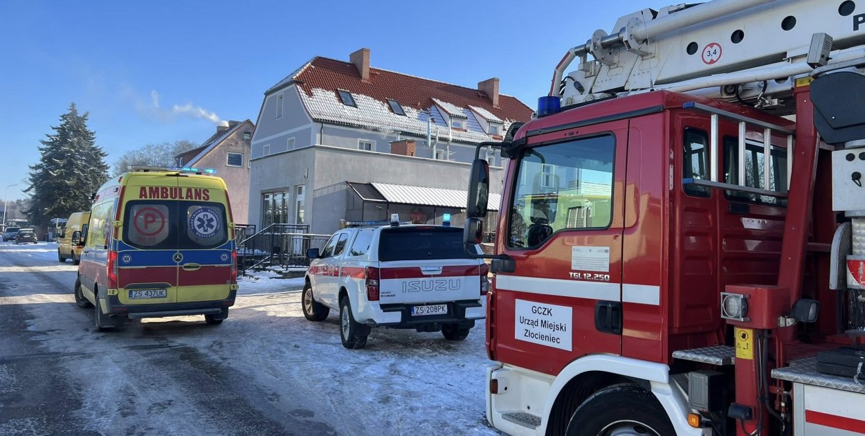 W mroźny dzień było gorąco