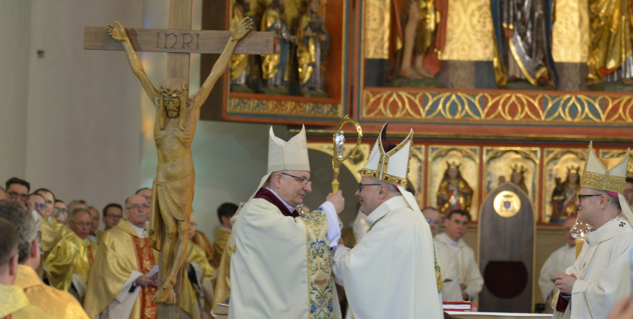 Ingres bp Krzysztofa Zadarki - nowego biskupa koszalińsko-kołobrzeskiego