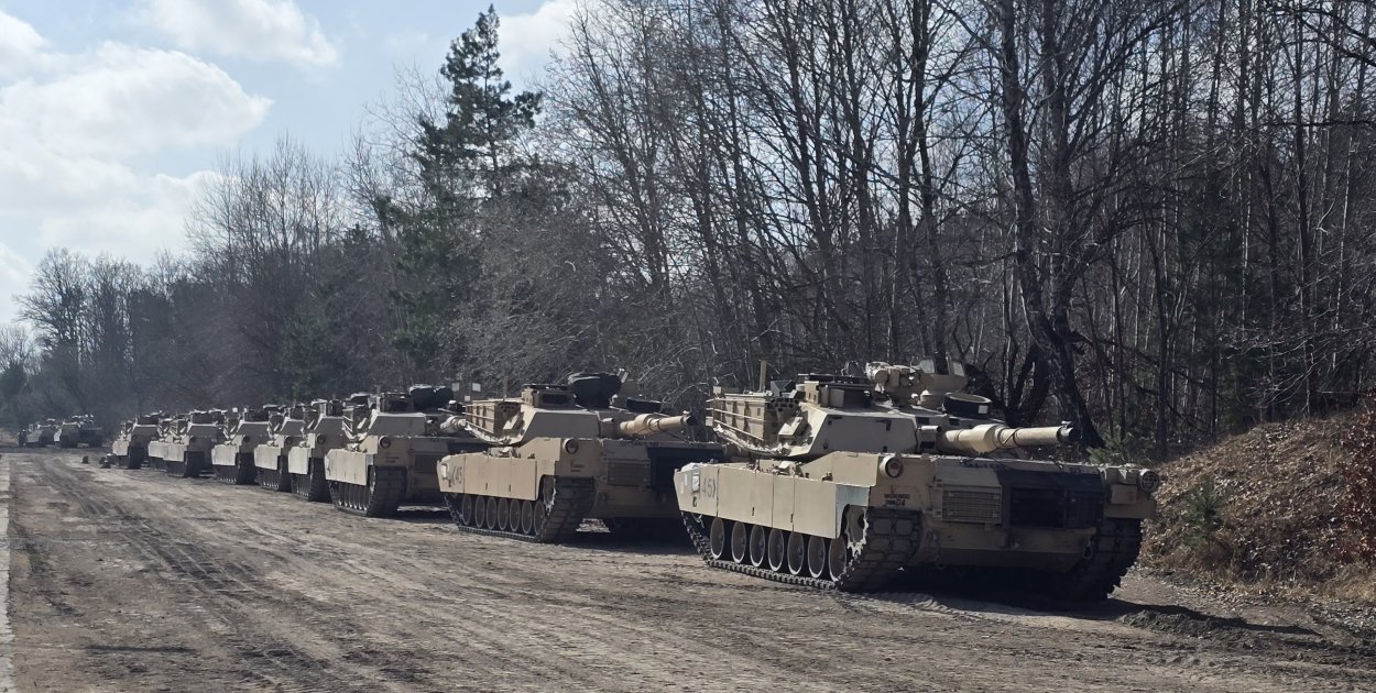 Zmiana warty na poligonie drawskim