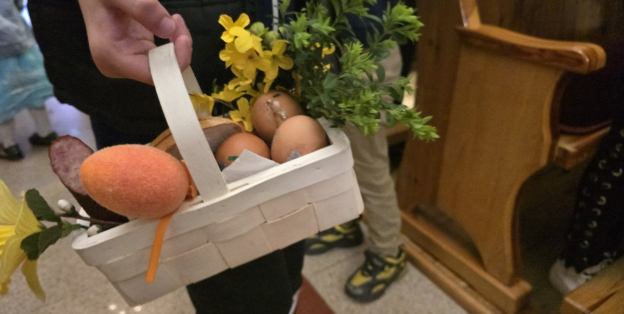 Ks. Główczyński: idąc do kościoła ze święconką, pamiętajmy o istocie Wielkanocy