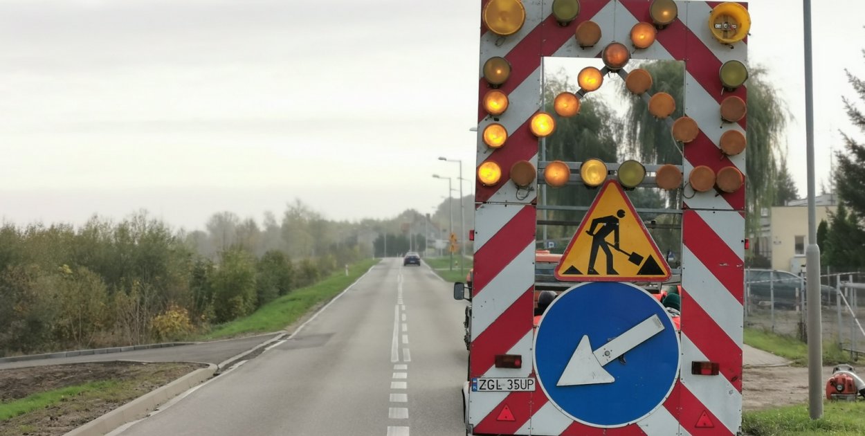 Zamknięta droga wojewódzka 163